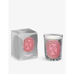 Dancing Ovals limited edition rose scented candle