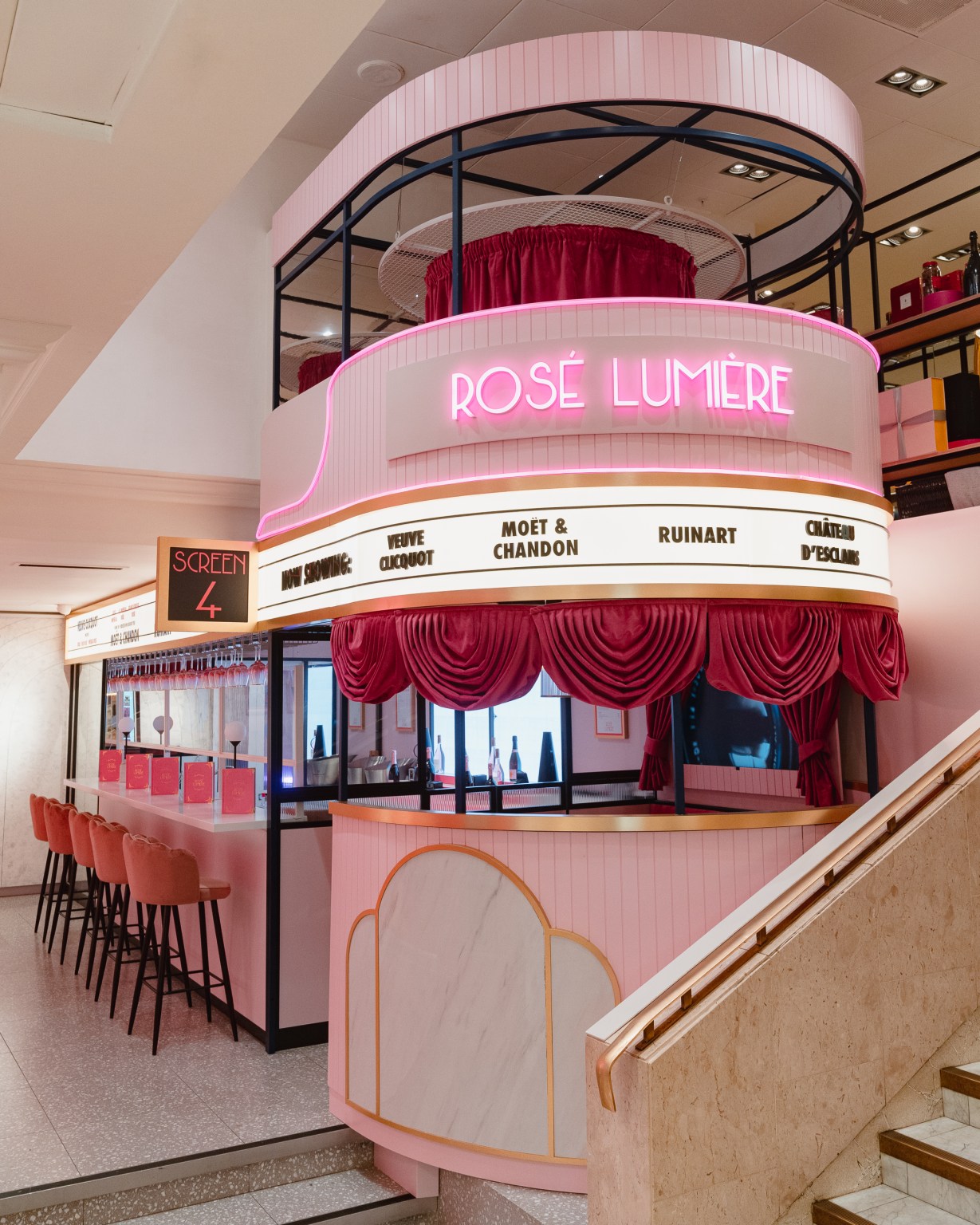 ROSÉ LUMIÈRE AT SELFRIDGES Selfridges Press